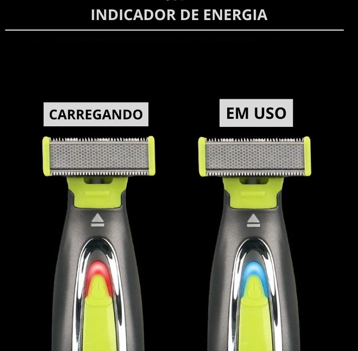 Aparador elétrico MLG para homens e mulheres, portátil, para corpo inteiro, com carregamento USB, lâmina em formato T, ideal para barba e axilas, lavável.