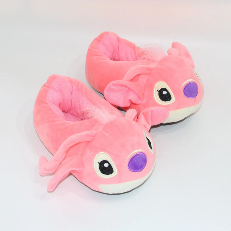 Pantufas de Pelúcia Lilo & Stitch Tamanho Único