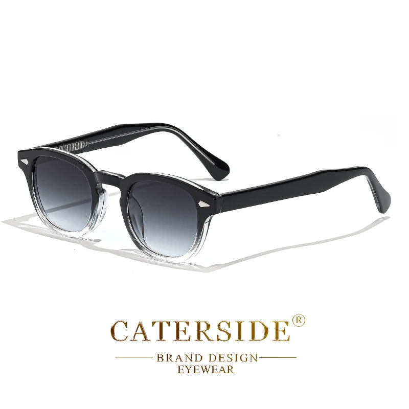 Óculos de Sol Retrô Redondos CATERSIDE para Homens