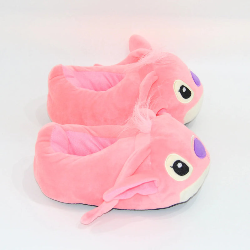 Pantufas de Pelúcia Lilo & Stitch Tamanho Único