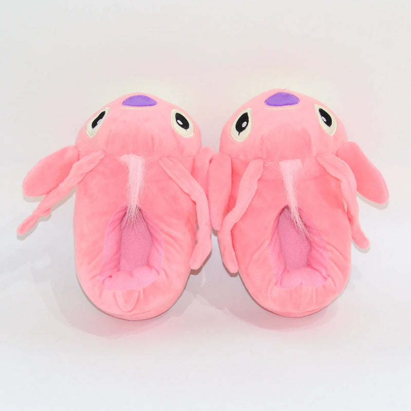 Pantufas de Pelúcia Lilo & Stitch Tamanho Único