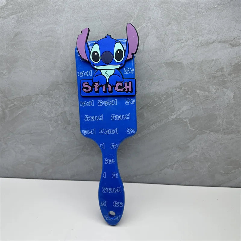 Pente da Disney Lilo & Stitch – Escova Massageadora com Almofada de Ar, Estilo Desenho Animado Stitch – Acessório Infantil para Meninas