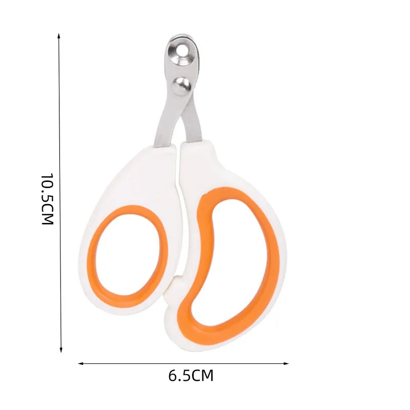 Cortador de unhas profissional para gatos, cortador de garras de cachorro de aço inoxidável para cães e gatos pequenos, aparador de unhas para animais de estimação