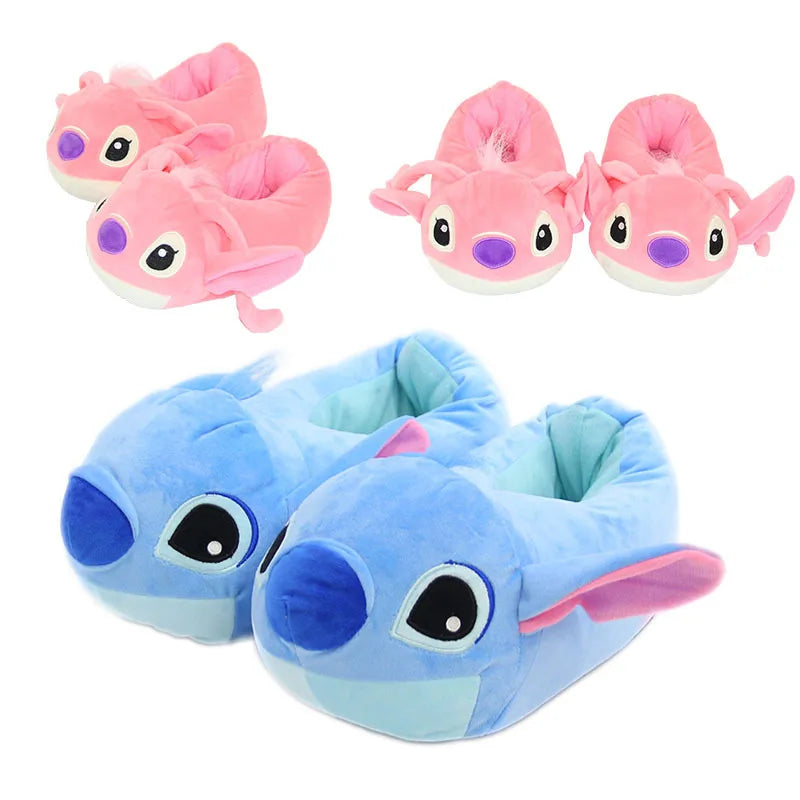 Pantufas de Pelúcia Lilo & Stitch Tamanho Único