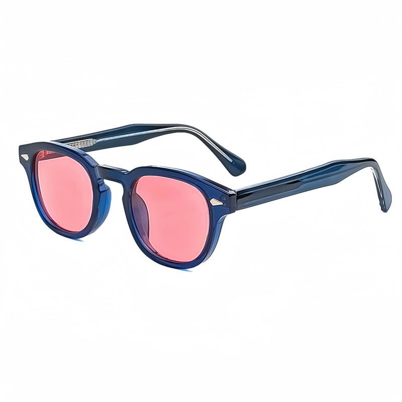 Óculos de Sol Retrô Redondos CATERSIDE para Homens