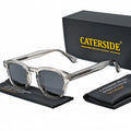 Óculos de Sol Retrô Redondos CATERSIDE para Homens