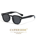 Óculos de Sol Retrô Redondos CATERSIDE para Homens