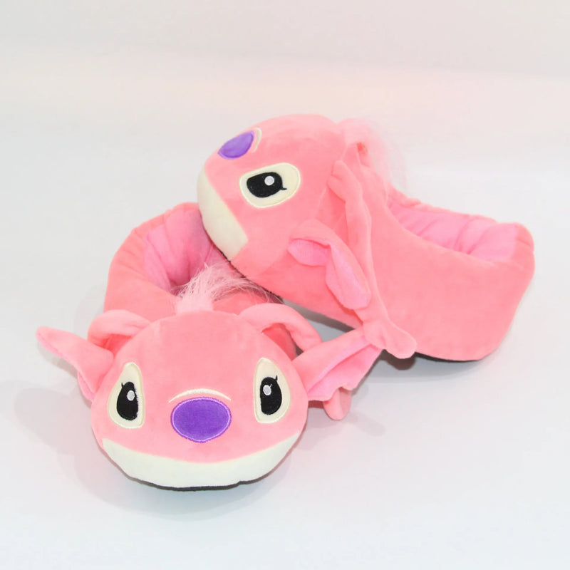Pantufas de Pelúcia Lilo & Stitch Tamanho Único