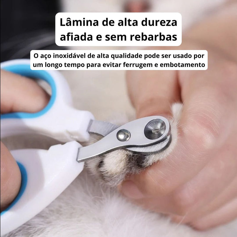 Cortador de unhas profissional para gatos, cortador de garras de cachorro de aço inoxidável para cães e gatos pequenos, aparador de unhas para animais de estimação